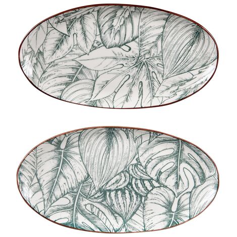 Table Passion - Plat ovale Paraguay 25x13 cm (1 modèle aléatoire)