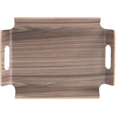 Table Passion - Plateau no angle 39.5x28.5 cm brun
