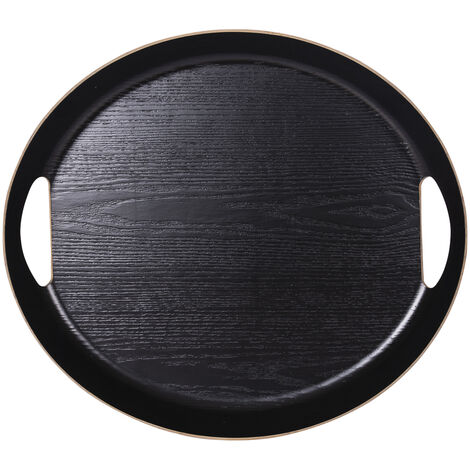 Table Passion - Plateau ovale 46x41 cm noir