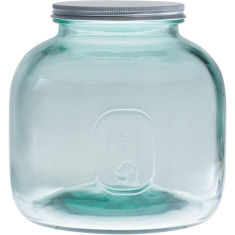 Table Passion - Pot en verre recyclé 6 l avec couvercle vissable