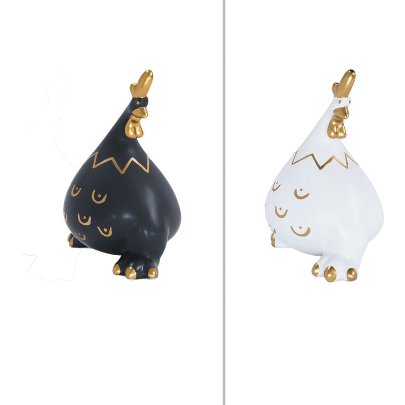 Table Passion - Poule Jacquotte 17 cm (1 modèle aléatoire)