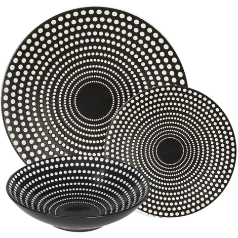 Table Passion - Service d'assiettes Galaxy 12 pièces