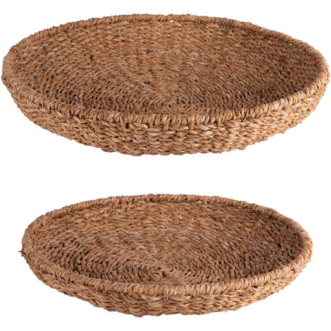 Table Passion - Set de 2 coupes en jonc de mer 38 et 45 cm