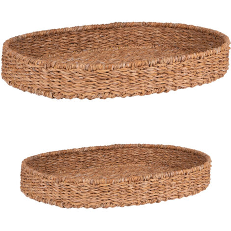 Table Passion - Set de 2 plateaux Jonc de mer
