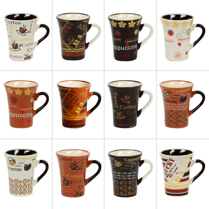Table Passion - Tasse à café Collector 8 cl décors assortis (lot de 6)