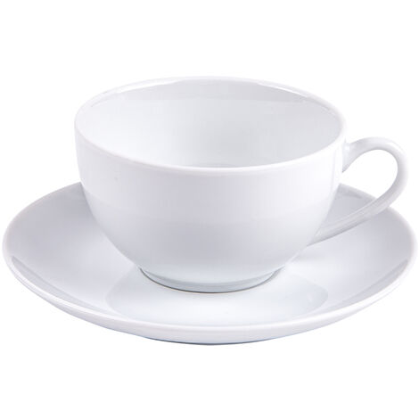 Table Passion - Tasse à thé et sa soucoupe 20 cl Alaska (lot de 2)