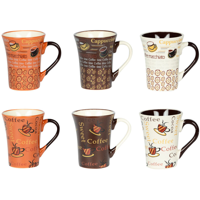 Table Passion - Tasse Collector 15 cl décors assortis (lot de 6)