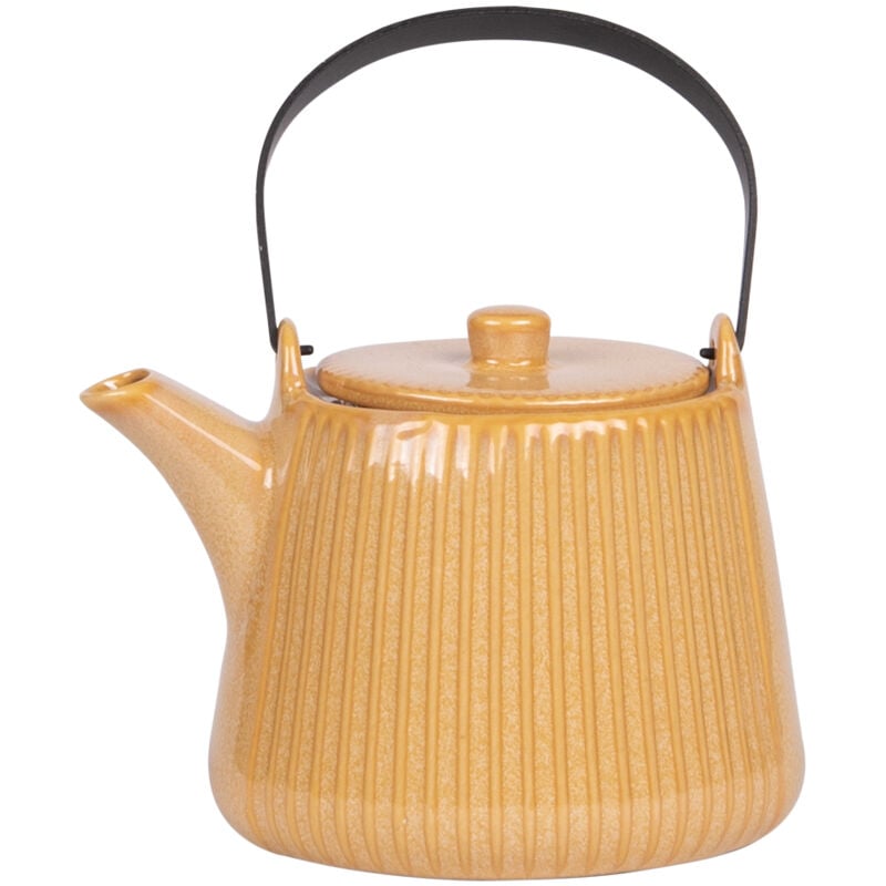 Table Passion - Théière avec filtre Tiao jaune 1L