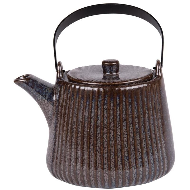 Table Passion - Théière avec filtre Tiao noir 1L