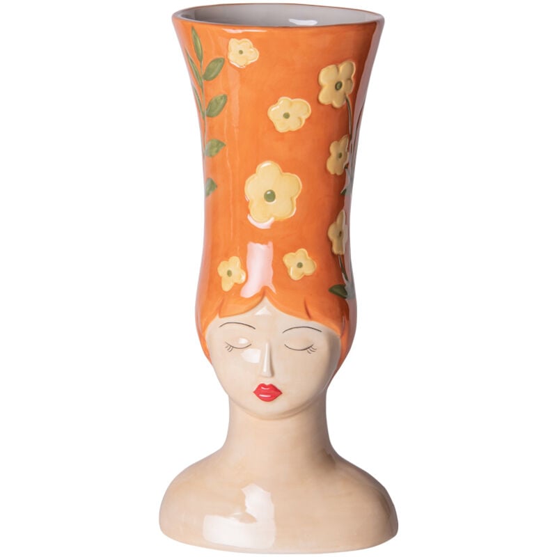 Table Passion - Vase femme marge orange 39 cm