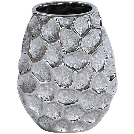 Table Passion - Vase Martel boule silver 16 cm
