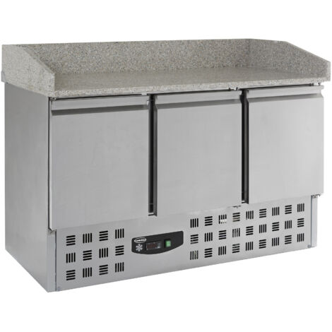Table Pizza Réfrigérée 3 portes pour 3 GN1/1 - Combisteel