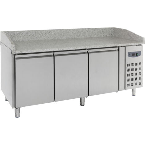Table Pizza Réfrigérée 3 portes Profondeur 800 - Combisteel
