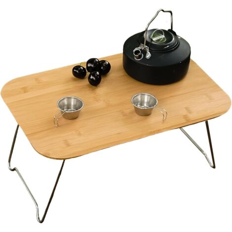 Table Pliable Camping - Table Pliable Compacte - Bureau Portable Extérieur