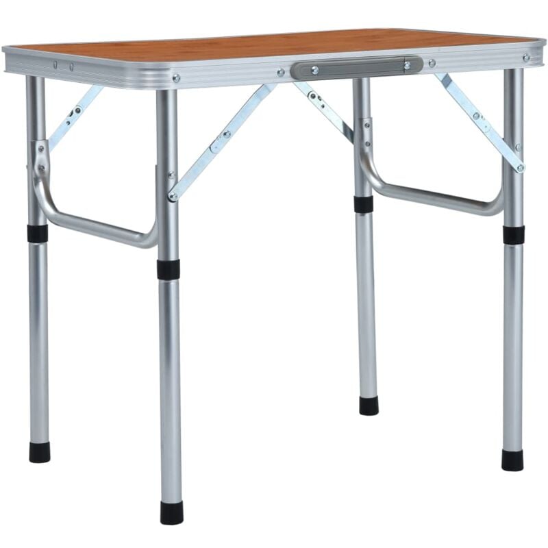 Vidaxl - Table pliable de camping Aluminium 60x45 cm