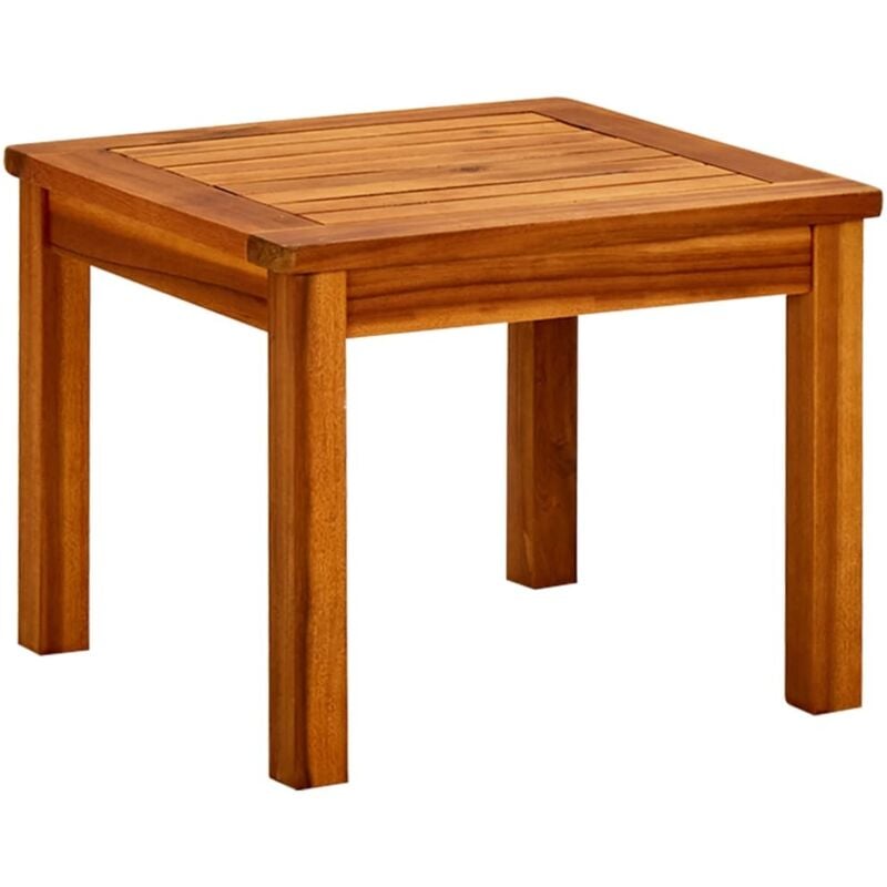 Vidaxl - Table basse de jardin 45x45x36 cm Bois solide d'acacia
