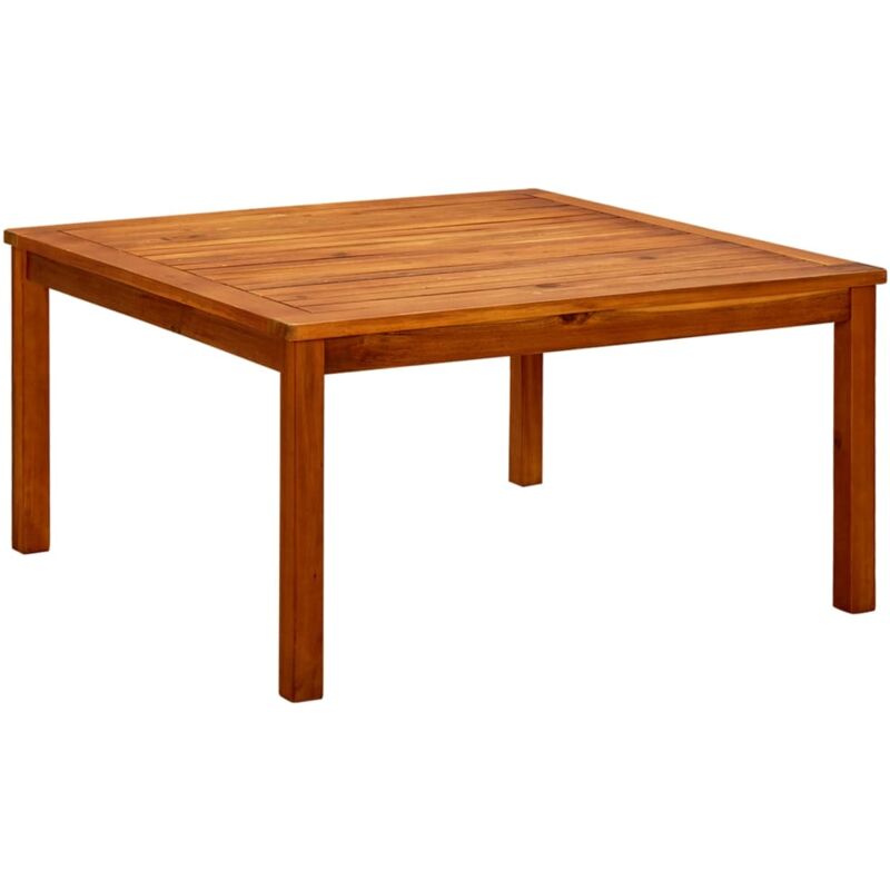 vidaXL Garten-Couchtisch 85x85x45 cm Massivholz Akazie