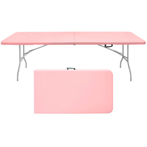 Table pliable de jardin, Table pliable portable e resistente, idéal pour camping e fêtes em ambientes intérieures e extérieures., gain de place, meuble extérieur, design moderne