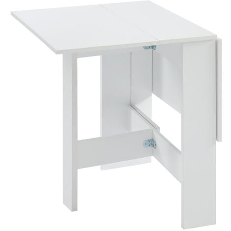 Table pliable JUNO blanc 104cm - Blanc