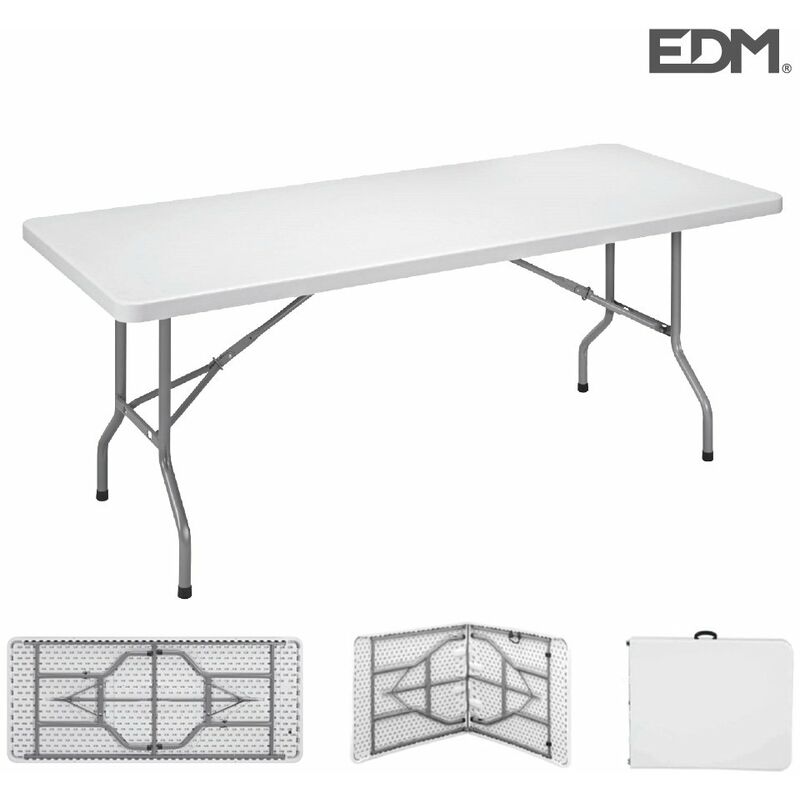 EDM - Table pliante 180x74x74cm tube ø22x1.0mm