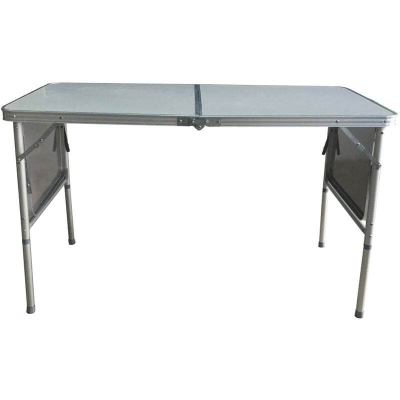 Table pliante avec rallonges 120 x 60 x 40/70 cm Midland