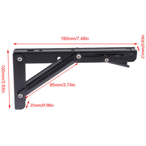 Table pliante avec support pour caravane/camping-car (1 pièce) - AquaForge