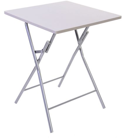 Table pliante Basic - 60 x 60 x 75 - Taupe
