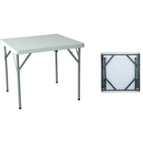 Table pliante carrée 84x84x74 CMWXS088