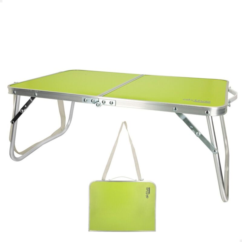 Aktive Table pliante verte légère 60x40 cm