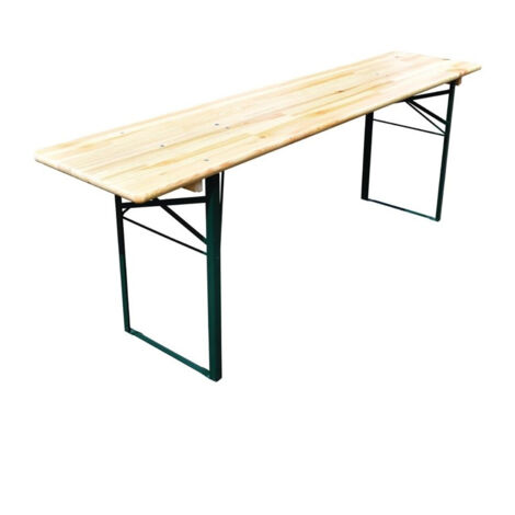 Table Pliante en Epicéa - 220 x 50 cm