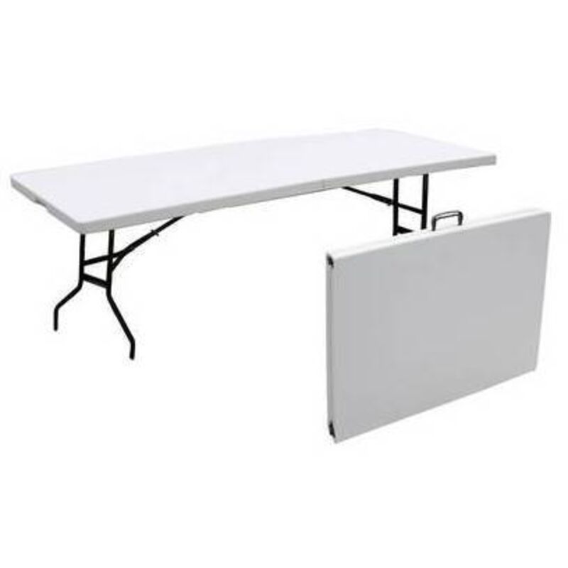 Table pliante en plastique