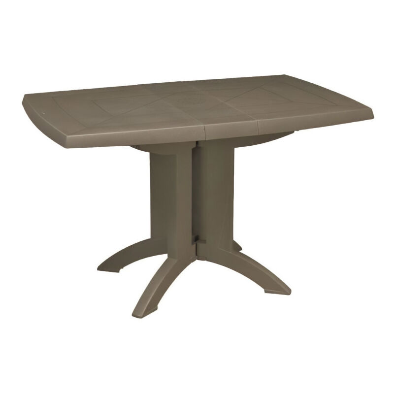 Grosfillex - Table pliante Vega - Forest green - 118x77 - Résine - 4P