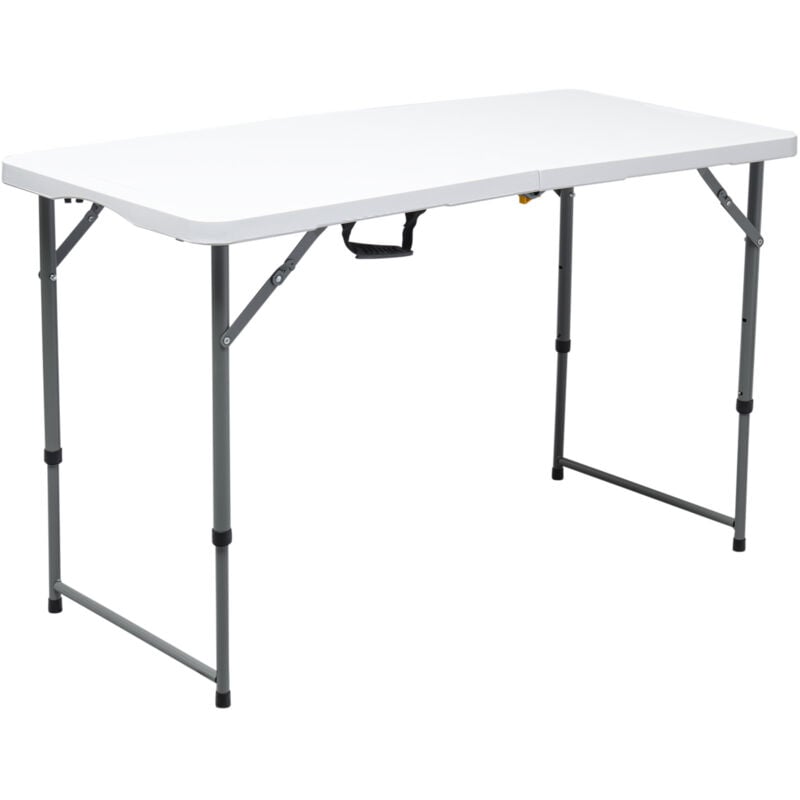 Werka Pro - Table pliante rectangulaire à pieds réglables 120x60x74cm