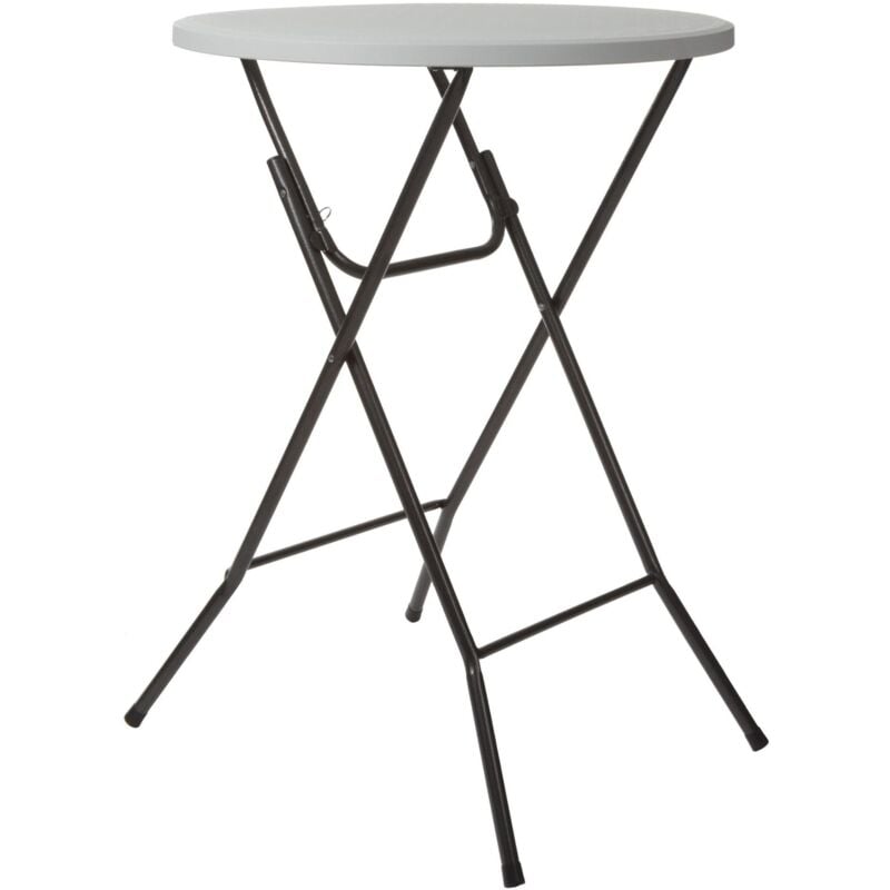 Table pliante - rond - ø 80 x 110 cm