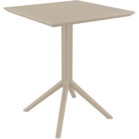 Table pliante Sky plastique plastique taupe 100002955