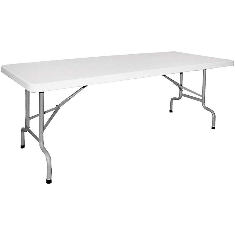 Table pliante en polyéthylène 200x90x74 cm - Wellhome