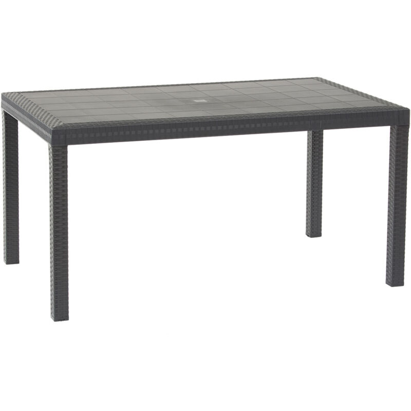 Table Polypropylène 'Houston' Anthracite