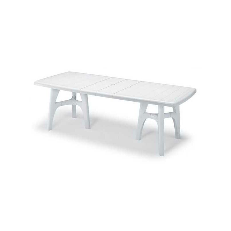 Table President Resine Blanche 220X 95 971 Scab