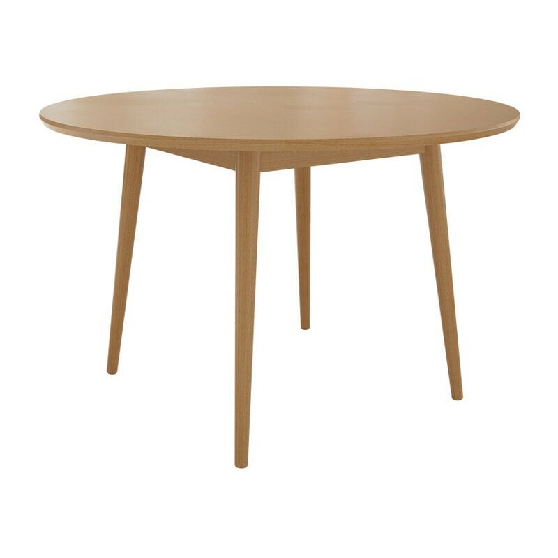 Mobilier1 - Table Racine 118, Marron, 76x0x0cm, mdf, Bois