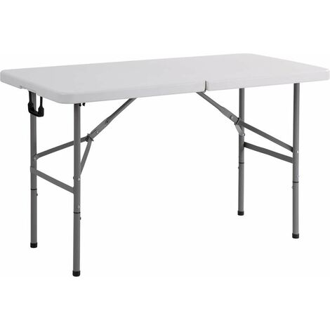 Table rectangulaire avec plateau et piétements pliants cm 61 x 122 x h. 74 jardin terrasse fête