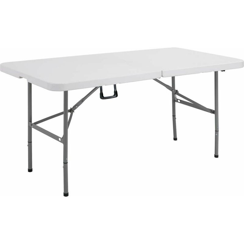 Table rectangulaire avec plateau et piétements pliants cm 76 x 152 x h. 74 jardin terrasse fête