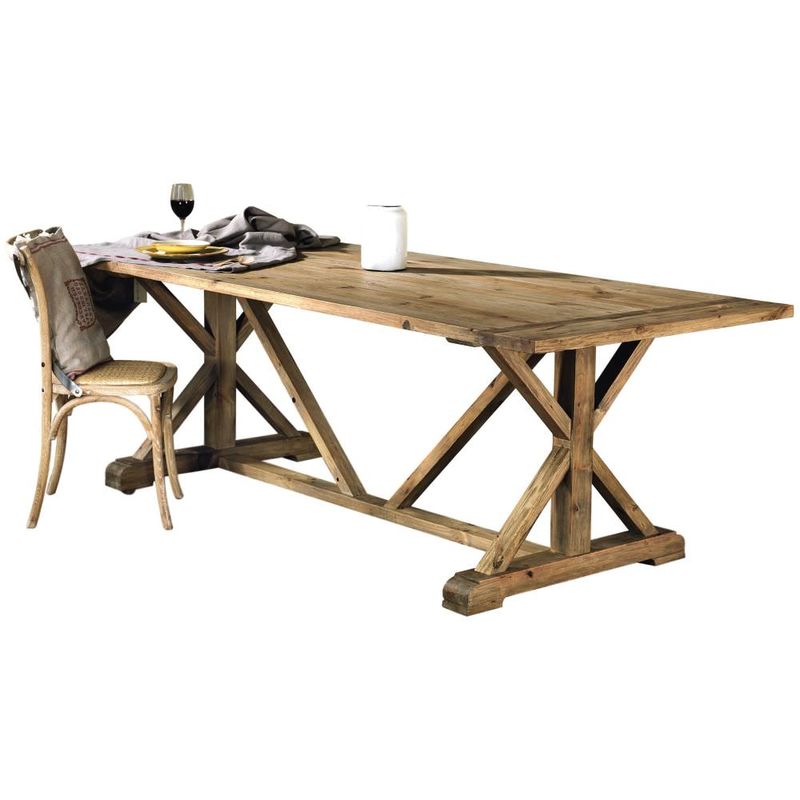 Guarnieri - Table rectangulaire en pin 200 cm cm 200x100x78 Pino 200