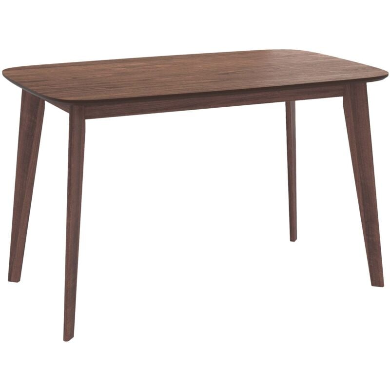 Rendez-vous Déco - Table rectangulaire Oman 4 personnes en bois foncé 120 cm - oman