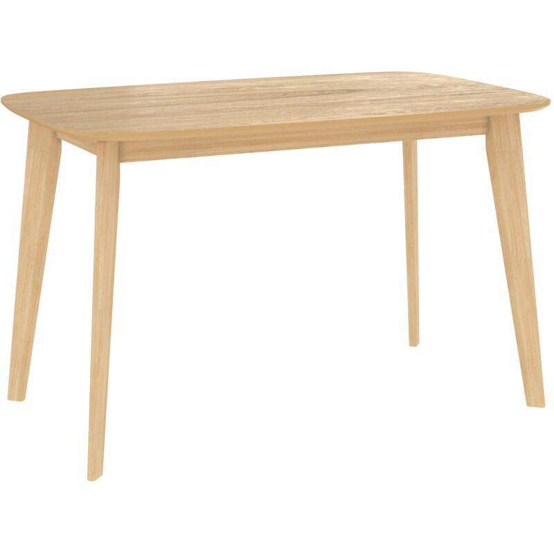 Rendez-vous Déco - Table rectangulaire 4 personnes en bois clair 120 cm - oman