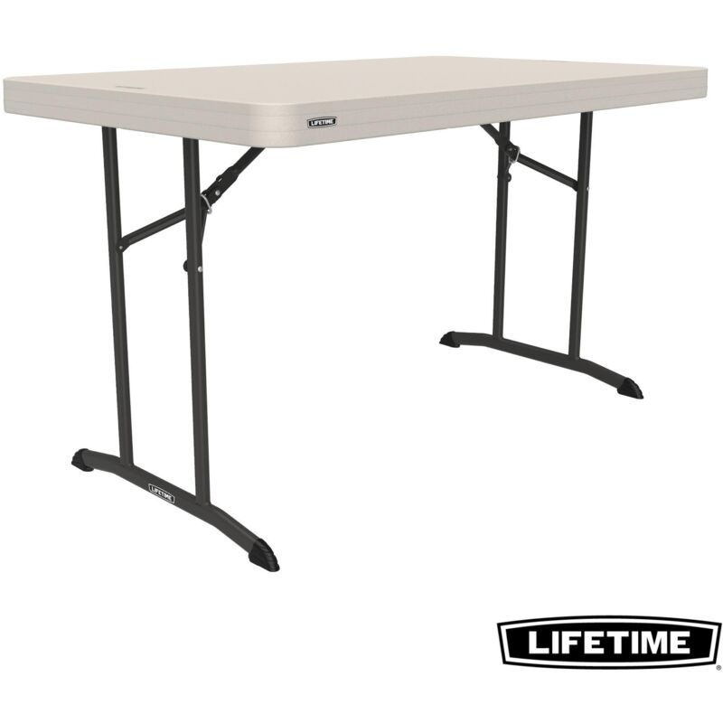 Lifetime - Table Rectangulaire Pliante (122cm) Haute resistance Usage intensif Lifetime - Table Rectangulaire Pliante (122cm) Haute resistance Usage intensif