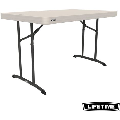 Table Rectangulaire Pliante (122cm) Haute resistance Usage intensif LIFETIME