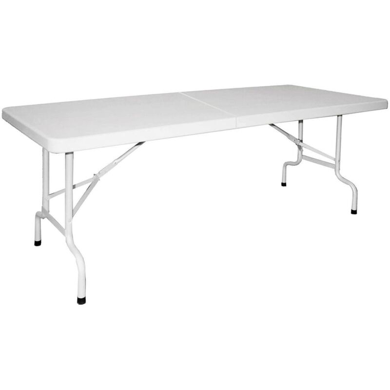 Table rectangulaire en polyéthylène 182x74x74 cm - Wellhome