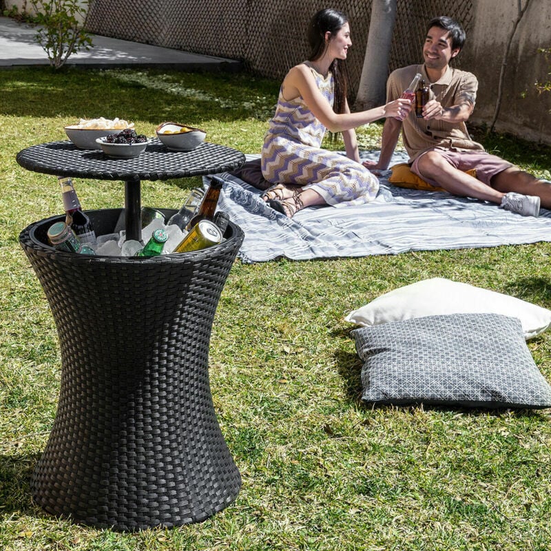 Innovagoods - Table-Réfrigérateur de Jardin 3 en 1 Frizzble