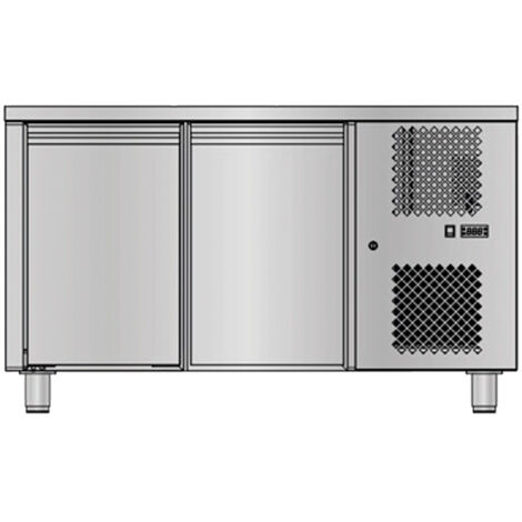 Table Réfrigérée Négative 2 Portes - Sans Dosseret - 210 L - Sofraca