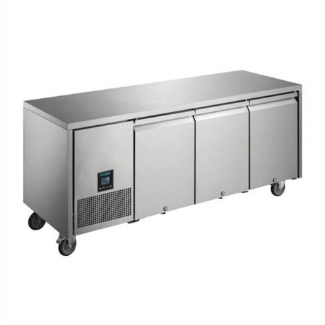 Table Réfrigérée Négative 3 Portes Premium Série U - 420L - Polar